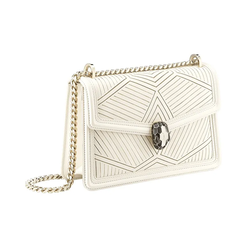 BVLGARI Serpenti Diamond Blast Shoulder Bags-1