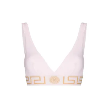 VERSACE Medusa Band V Neck Bra