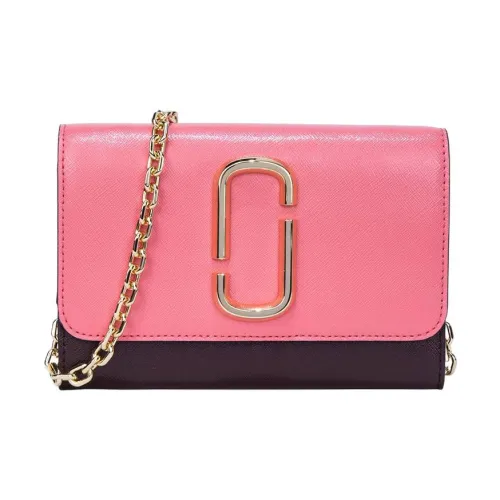 MARC Skirt Cow Leather Envelope Bag, Shoulder Bag, Crossbody Bag Women's Grapefruit Pink