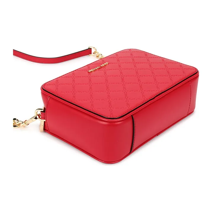 MICHAEL KORS Crossbodies Leather Shoulder Bag Crossbody Bag Medium Size Women's Red-4