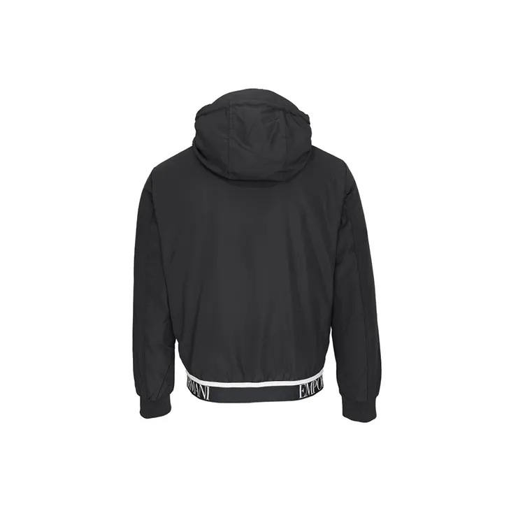 EMPORIO ARMANI Puffer Jacket Men's Black-1