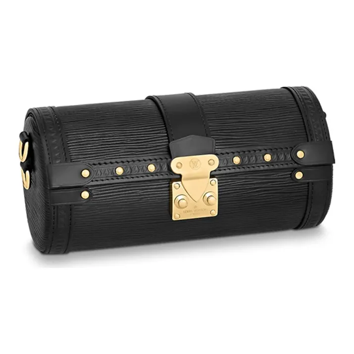 LOUIS VUITTON Papillon Trunk Epi Black-1