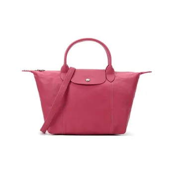 LONGCHAMP Le Pliage Cuir Sheepskin Portable Crossbody Bag Shoulder Bag Women's Pink