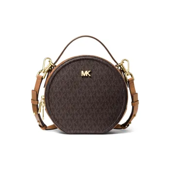 MICHAEL KORS Round Cake Bag Crossbody Bag Shoulder Bag Medium Size Women's Brown