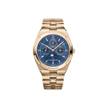 VACHERON CONSTANTIN Overseas Collection Automatic Mechanical Movement Men's Watches Watch 41.5mm Blue Dial