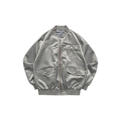 BD.POWER UP+ Jackets Men Silver Gray