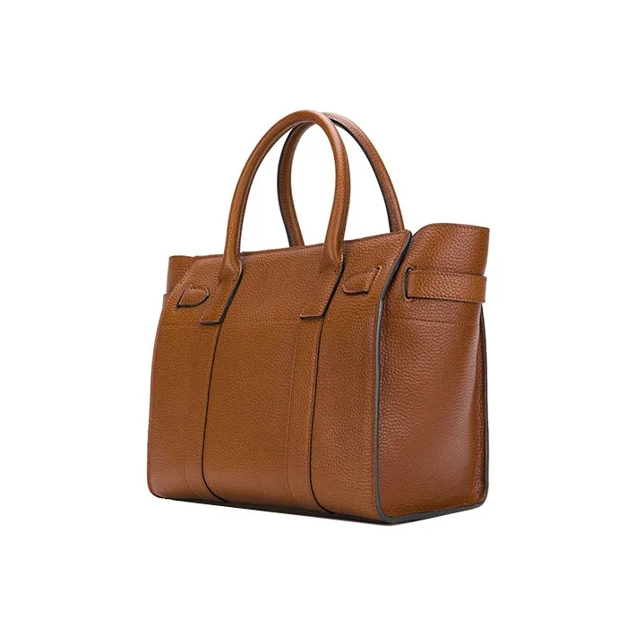 Mulberry Bayswater Marble Leather Handbag Shoulder Bag Crossbody Bag Women's Oak-1