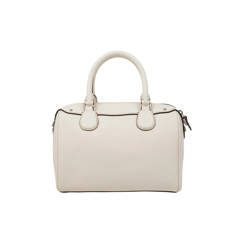 COACH Bennett Leather Boston Bag Shoulder Bag Crossbody Bag Handbags Mini Women's White-2