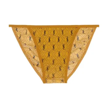 SAINT LAURENT SS22 Underpants Women's 1 Pack Yellow