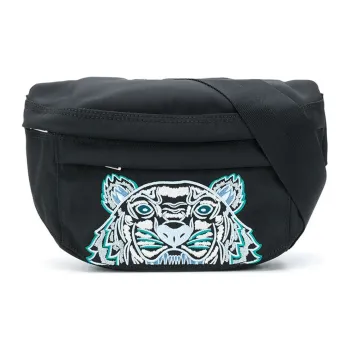 KENZO Polyester Sling Bag Large Size Men's Black