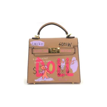 SHINICHIROINUI Guernika Handmade Graffiti Bag Handbags