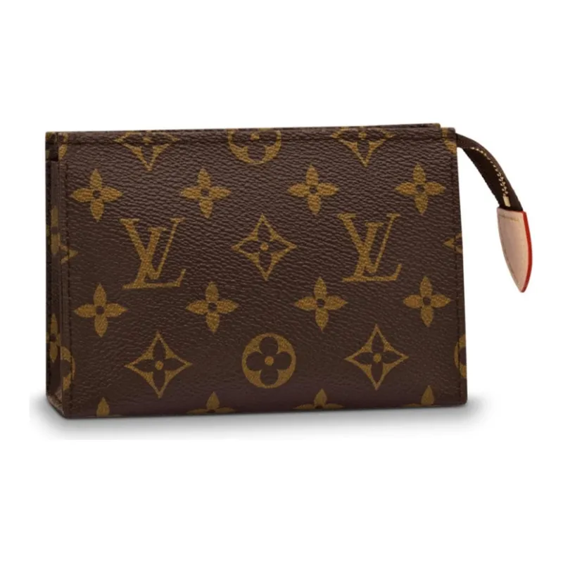 LOUIS VUITTON Toiletry Pouch 15 Monogram Brown-1