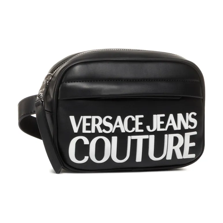 VERSACE JEANS COUTURE Artificial Leather Fanny Pack Women's Black-0