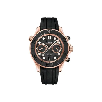 OMEGA Seahorse Series 300m Diving Watch Automatic Mechanical Movement Men's Watches Watch 44mm Black Dial