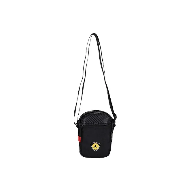 Jordan Polyester Shoulder Bag, Crossbody Bag Unisex Black-1