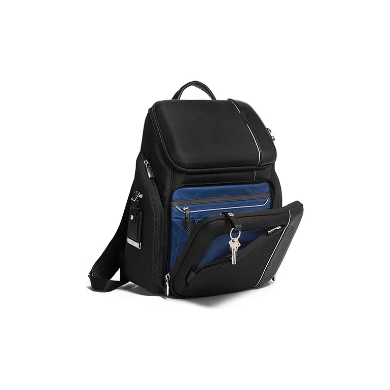TUMI Ballistic Nylon Laptop Bag Backpack Men's Black-2