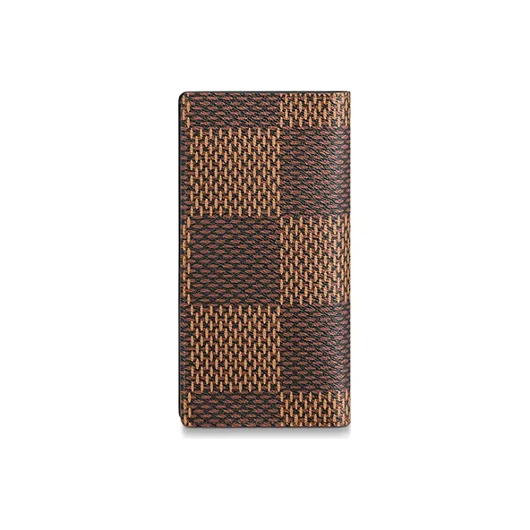 LOUIS VUITTON X Nigo Brazza Wallet Damier Ebene Giant Brown-1