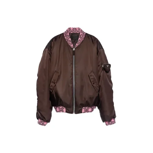 PRADA Jackets Men Brown