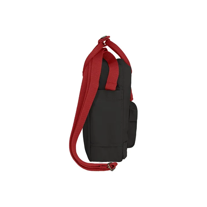 Fjallraven Polyethylene With Nylon Crossbody Bag, Shoulder Bag Trumpets Unisex Red, Black & Multicolor-1