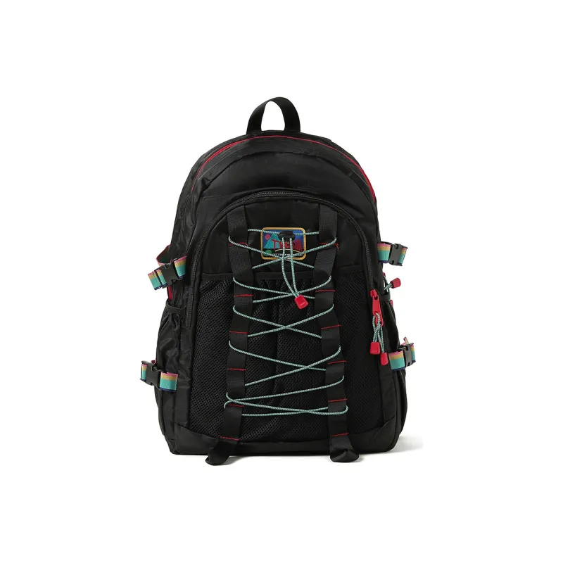 TYAKASHA Fabric 2-in-1 Combo Bag Backpack Large Size Unisex Black-1