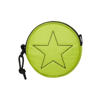 Converse Polyester Coin Purse Unisex Yellow Green