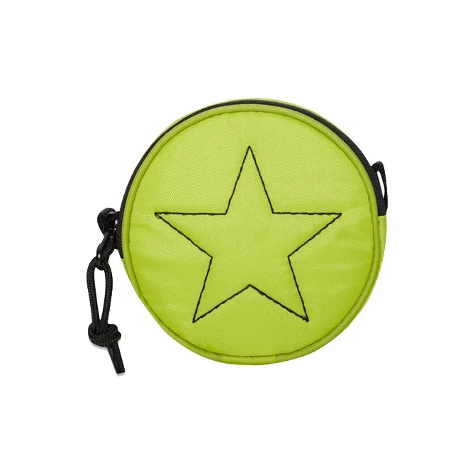 Converse Polyester Coin Purse Unisex Yellow Green-0