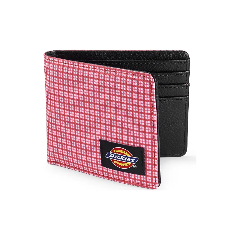 Dickies Canvas Canvas Bag Wallets Small Size Unisex Red-4