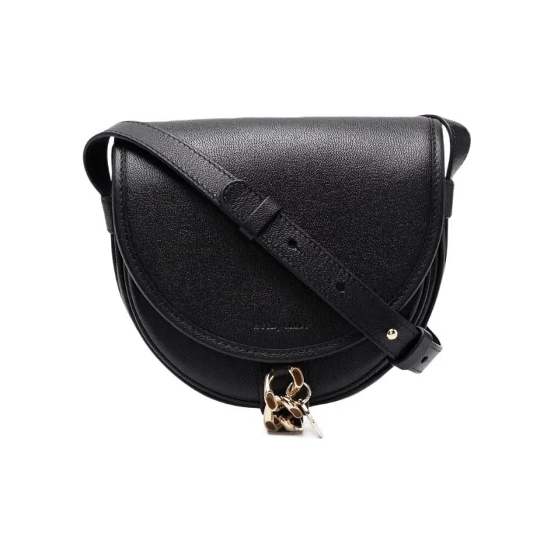See By Chloe Cow Leather Crossbody Handbag Regular Women's Black-0