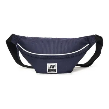 New Balance Polyester Crossbody Bags Fanny Pack Unisex Dark Blue