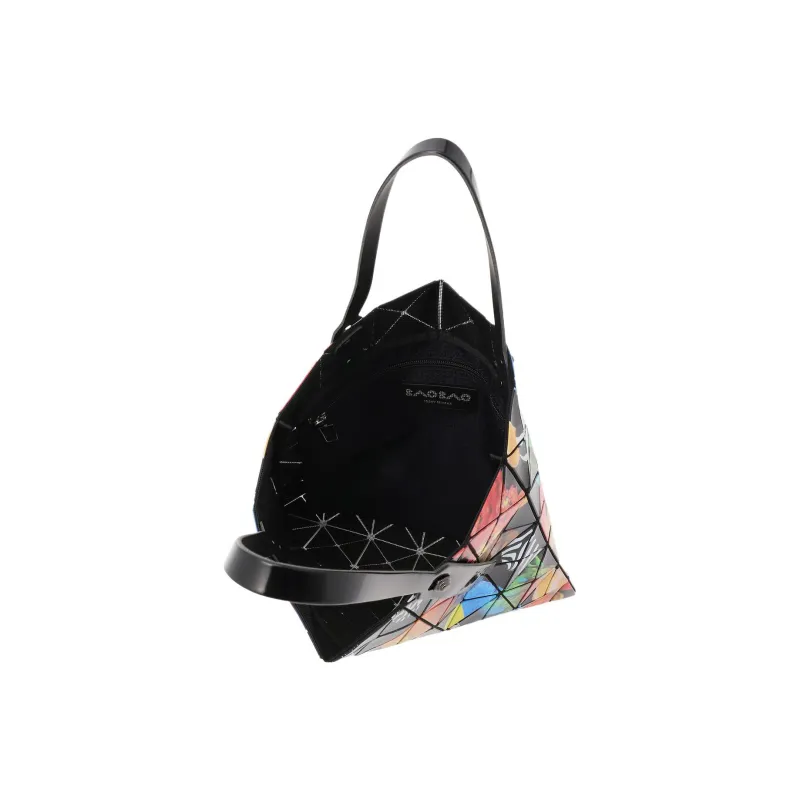 ISSEY MIYAKE Vinyl Chloride Resin Tote Bag Shopping Bag Handbag Shoulder Bag Women's Black-2
