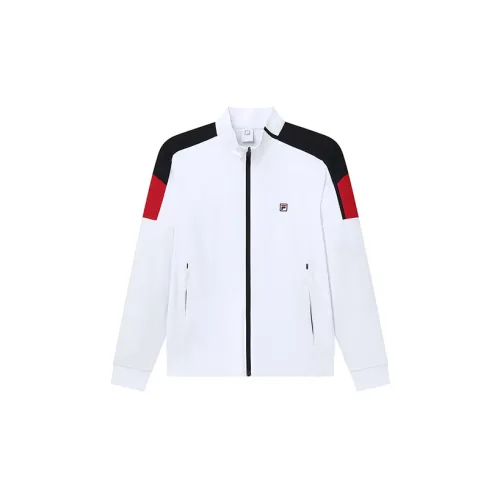 FILA Athletics Jackets Men Jade White