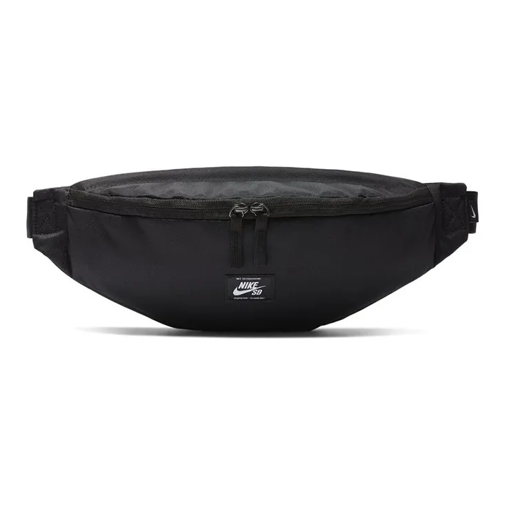 Nike Polyester Sling Bag Fanny Pack Medium Size Unisex Black-0