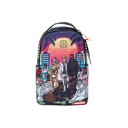 SPRAYGROUND Polyester Backpack Regular Unisex Multicolor