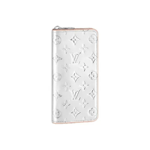 LOUIS VUITTON Zippy Wallet Vertical Monogram Mirror