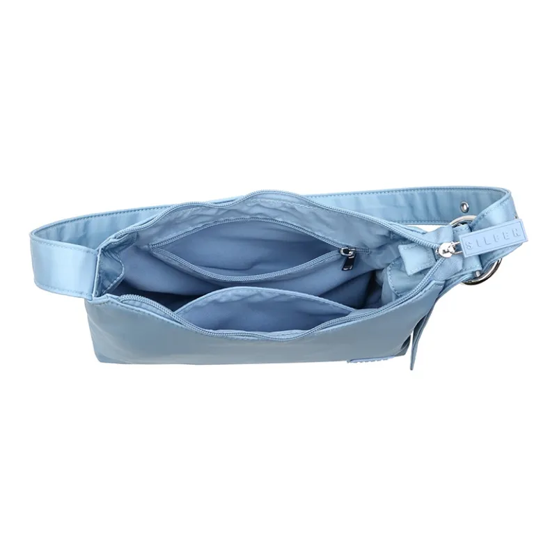 SILFEN RPET Eco-Friendly Material Shoulder Bag Crossbody Bag Shoulder Bag Regular Women's Haze Blue-2