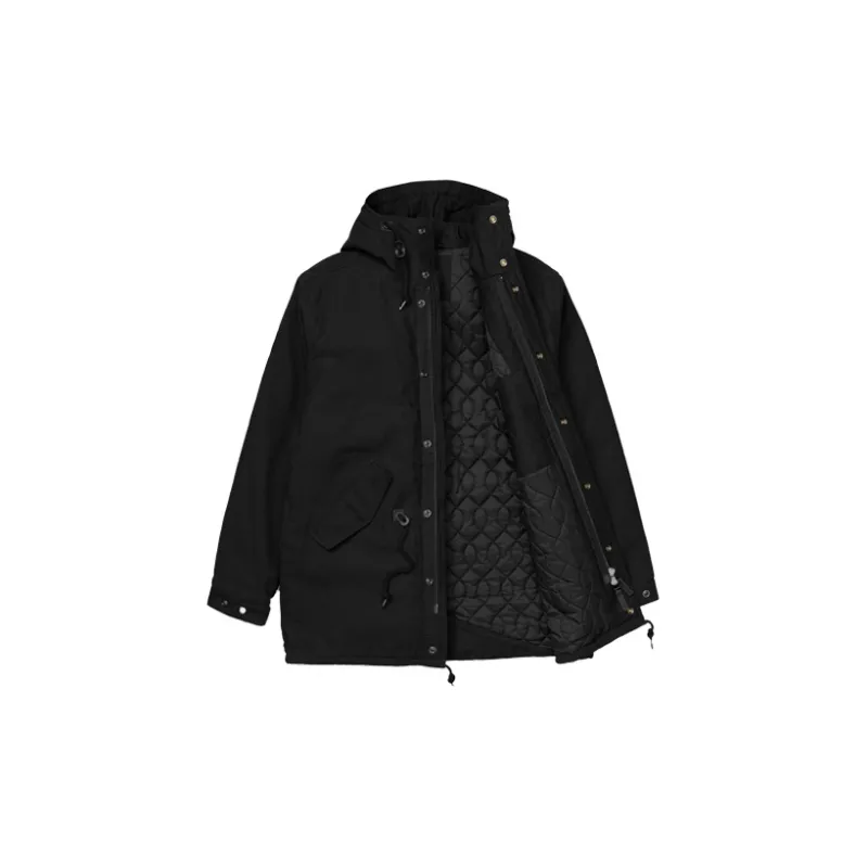 Carhartt WIP Parka Coats Men Black-2
