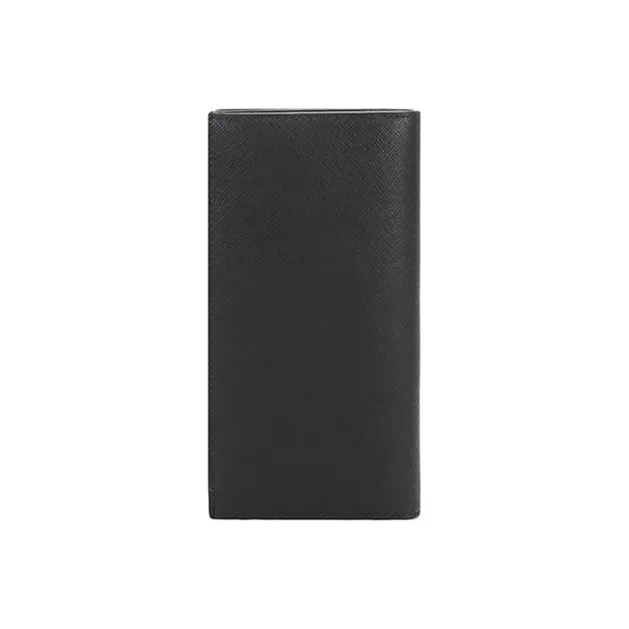 BALLY Coin Purse Clutch Wallet Men's Black-3