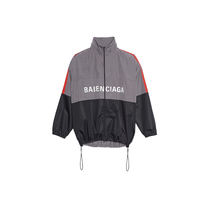 Balenciaga logo windbreaker jacket best sale