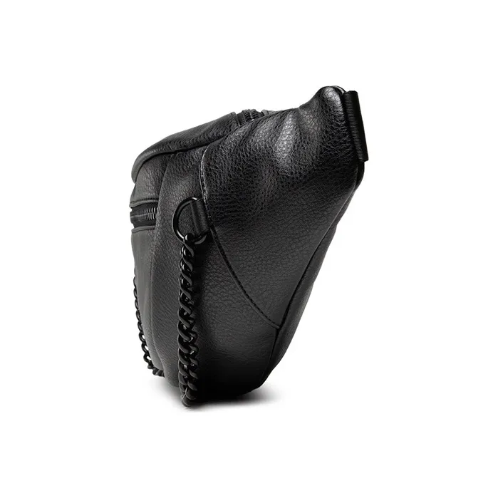 VERSACE JEANS COUTURE Artificial Leather Fanny Pack Men's Black-2