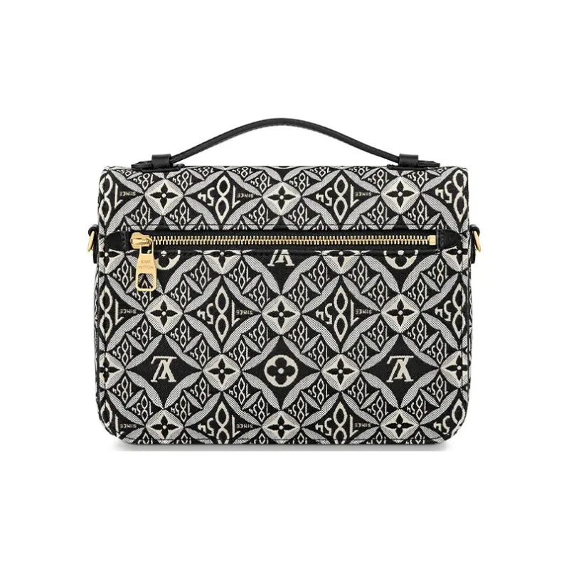 LOUIS VUITTON Pochette Metis Mm Since 1854 Jacquard Gray/Black-2
