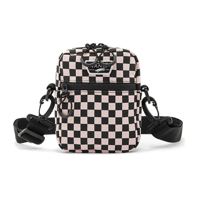 Vans Nylon Shoulder Bag Crossbody Bag Regular Unisex Pink-1