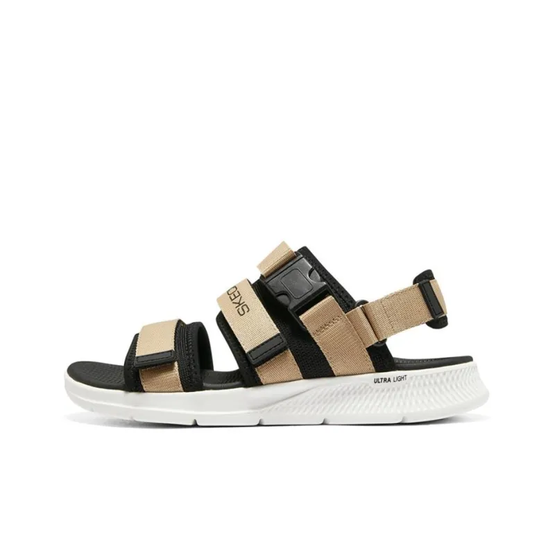 Skechers Sandals Beach Sandals Men Taupe/Black-0