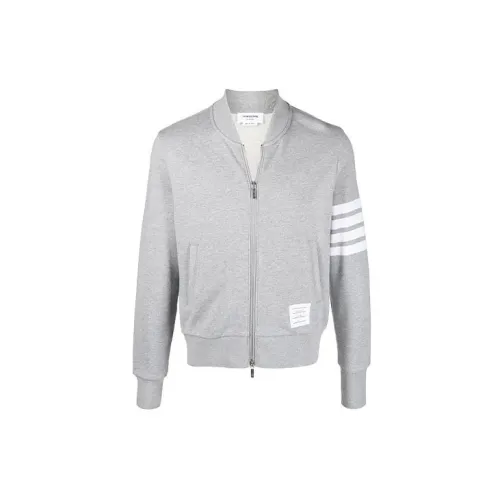 THOM BROWNE Jackets Men Gray