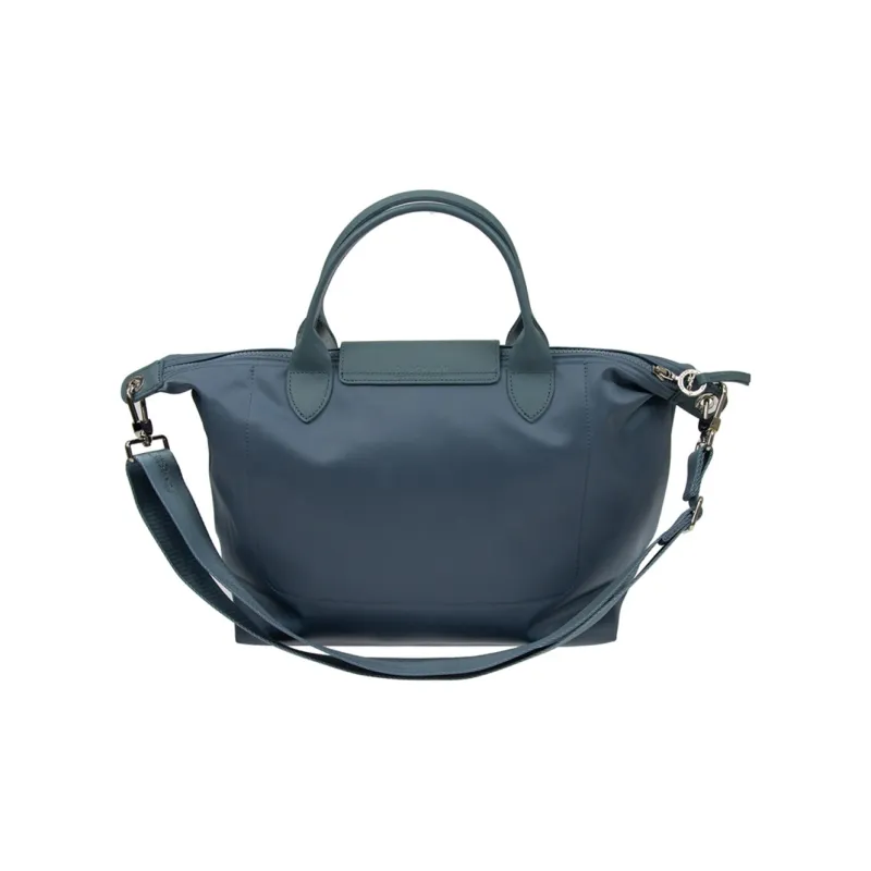 LONGCHAMP Le Pliage Néo Canvas Canvas Bag Dumpling Bag One Shoulder Handbag Regular Women's Blue-3