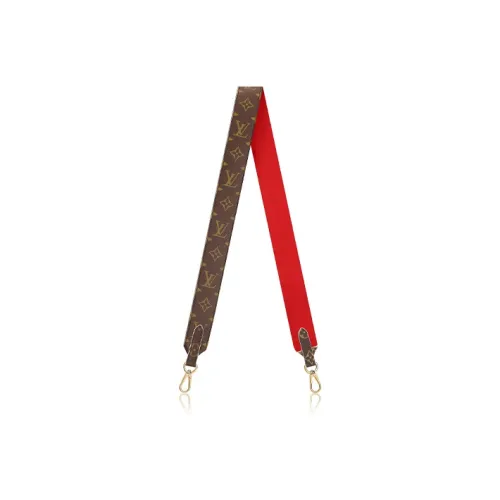 LOUIS VUITTON Shoulder Straps Unisex Red