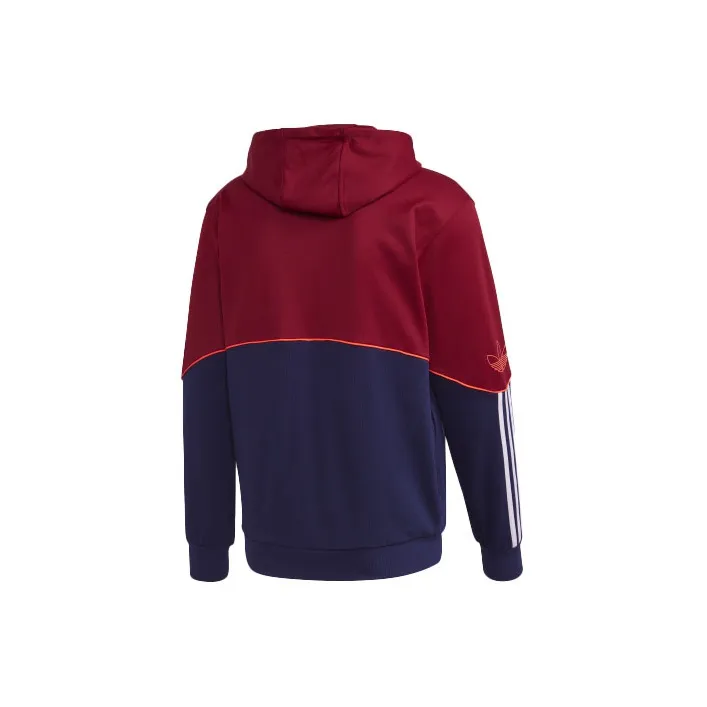 Adidas Originals Jackets Men Dark Purple Red-1