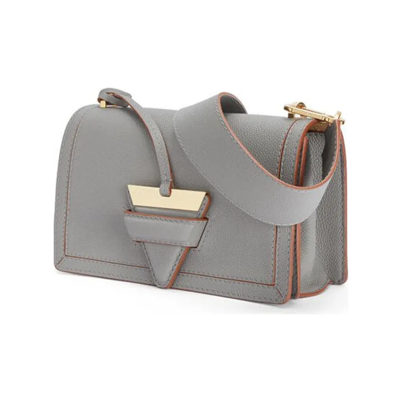 LOEWE Barcelona Soft Grained Calfskin Handheld One Shoulder Crossbody Bag Shoulder Bag Women's Smoke Gray-1