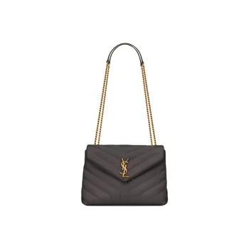 SAINT LAURENT Loulou Matelassé Small Shoulder Bag