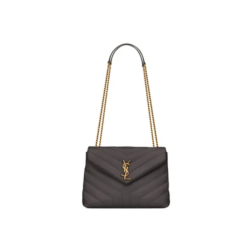 SAINT LAURENT Loulou Matelassé Small Shoulder Bag