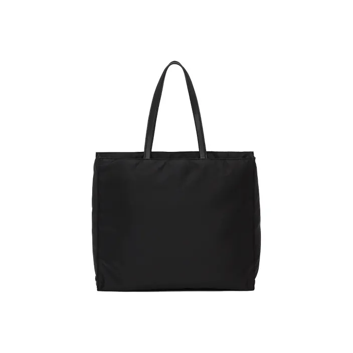 PRADA Nylon Tote Bag Shopping Bag Shoulder Bag Handbag Women's Black-1